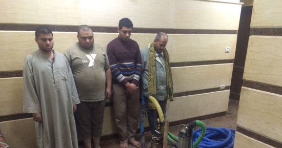القبض على عصابة للتنقيب عن الآثار داخل منزل فى زفتى بالغربية