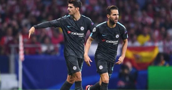 تشيلسى يفقد موراتا وفابريجاس أمام أرسنال فى قمة كأس الرابطة 