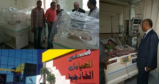 مصر الحلوة.. مستشفى بنى سويف العام يرفع شعار "ممنوع التحويل لمستشفيات أخرى".. 400 مليون جنيه تكلفة مراحل التطوير الأربعة.. إجراء 957 قسطرة قلب و103 جراحات مخ وأعصاب.. ومدير المستشفى: لدينا 57 سرير عناية مركزة