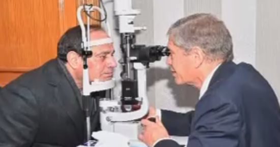 حساب الرئيس على تويتر ينشر إجراءت الكشف الطبى للسيسى