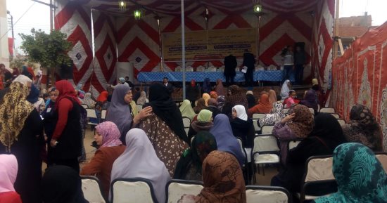 تعليم الغربية تنظم قافلة طبية مجانية بقرية شرشابة بالتنسيق مع جامعة طنطا