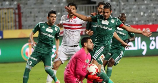 شاهد.. فرحة لاعبى المصرى بعد الفوز على الزمالك