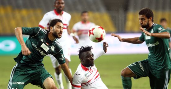 بعد 30 دقيقة.. الزمالك يحافظ على تقدمه أمام المصرى