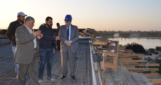 صور.. محافظ بنى سويف يتفقد أعمال تنفيذ محور عدلى منصور التنموى