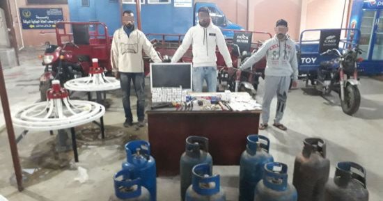 فيديو.. ضبط تشكيل عصابى مكون من 3 أشخاص لسرقة الدراجات النارية بكفر البطيخ