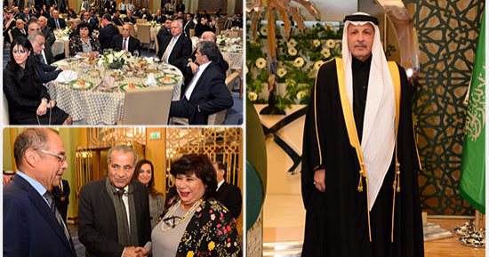 ننشر النص الكامل لكلمة السفير السعودى فى الاحتفالية الكبرى بمناسبة ذكرى البيعة الثالثة للملك سلمان.. قطان: ما وصلت إليه المملكة فى عهد خادم الحرمين يدعو للفخر.. ويؤكد: بلادنا تشهد حراكا سياسيا واقتصاديا