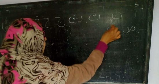 صور.. طلاب جامعة المنوفية يشاركون فى مشروع مصر القومى لمحو الأمية