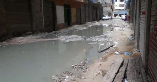 الصرف الصحى بالإسكندرية : عطل فنى مفاجئ بمحطه 4 بالمنتزة