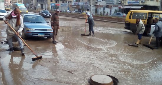 صور.. طقس غير مستقر يضرب الغربية.. وسقوط أمطار غزيرة