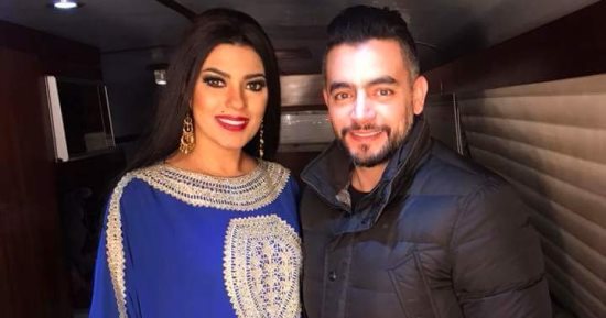 شاهد..كواليس عزة مجاهد مع هانى سلامة فى "فوق السحاب"