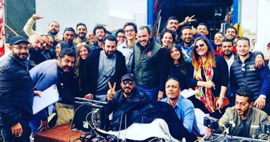 مجدى الهوارى ينشر صورة وفيديو من كواليس مسلسل "الشارع اللى ورانا"