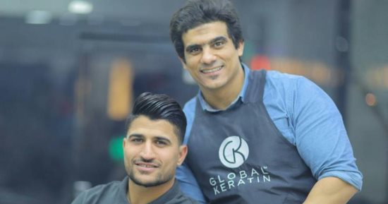 شاهد.. على لطفى يحتفل بالانضمام للأهلى بـ"نيولوك جديد"