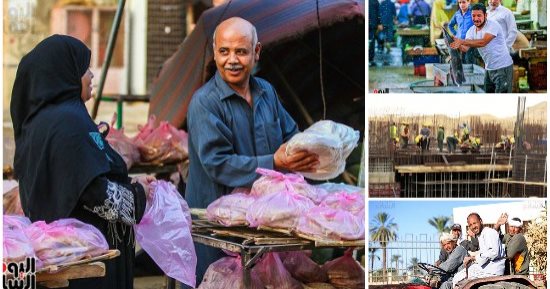 الشارع فى أسبوع.. ارتباط الفلاح المصرى بأرضه حكاية مابتنتهيش.. الرزق يحب الخفية فى شوادر السمك.. ومهما الوشوش شابت الود مابيختفيش فى ملامحها.. تحيا مصر حلم ملوش آخر