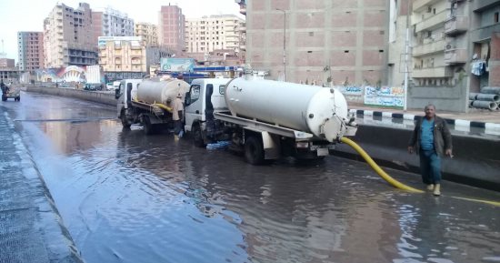 صور..أمطار غزيرة تضرب مدن ومراكز البحيرة