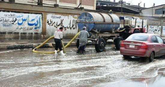 الميكانيكا والكهرباء ترفع درجة الاستعداد القصوى لمواجهة الأمطار والسيول