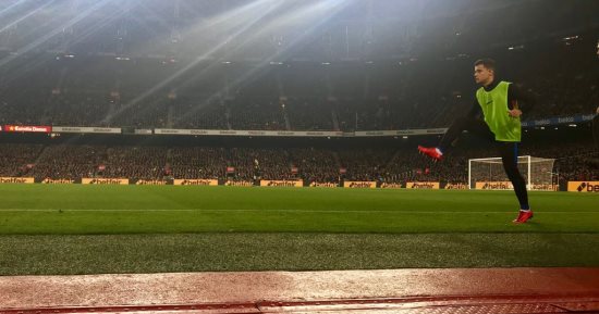 كوتينيو يشارك مع برشلونة لأول مرة أمام إسبانيول بكأس إسبانيا