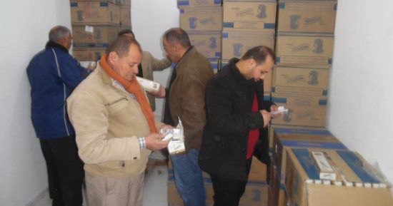 ضبط 16 ألف عبوة سجائر فى مخزن غير مرخص بالحامول