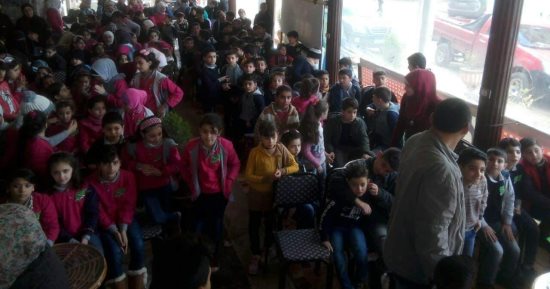 صور.. تكريم الطلاب السوريين المتفوقين بالدقهلية