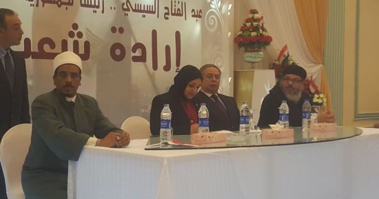 صور.. النائبة مى محمود: إنجازات السيسى تُكتب بحروف من نور