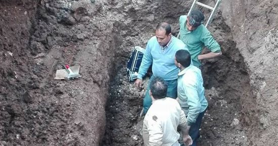 استجابة لـ"اليوم السابع": إصلاح ماسورة مياه بشارع الشركات فى مدينة نصر