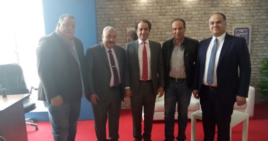 صور .. رئيس هيئة الكتاب يستقبل مدير معرض أبو ظبى