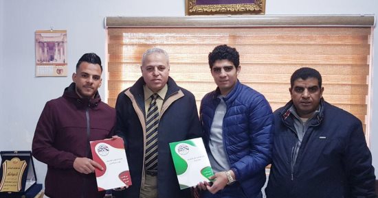 صور.. الإنتاج الحربى يتعاقد مع أحمد العش موسمين ونصف 