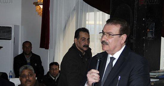 هانى ضاحى يصل مؤتمره الانتخابى ببنى سويف للترشح على منصب نقيب المهندسين   