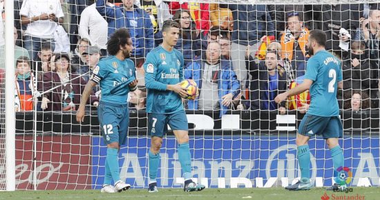 شاهد.. 10 أرقام مثيرة من فوز ريال مدريد على فالنسيا بالدورى الإسبانى