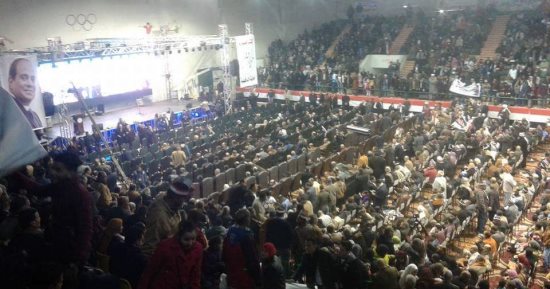 اليوم.. مؤتمر جماهيرى لحملة كلنا معاك من أجل مصر بالعمرانية لتأييد السيسى