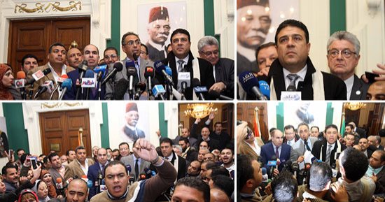 الوفد بلا مرشح فى الانتخابات الرئاسية  بعد 72 ساعة من الجدل.. 42 عضوا ببيت الأمة يرفضون ترشح السيد البدوى للرئاسة.. والحزب يدعو المصريين للاحتشاد أمام الصناديق ودعم السيسي.. ورفض أى تدخل فى شئون مصر الداخلية