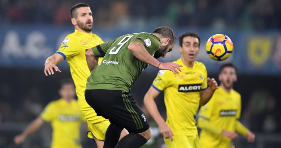 فيديو.. يوفنتوس يتصدر الدورى الإيطالى مؤقتا بثنائية فى كييفو