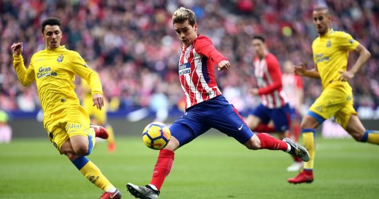 فيديو.. أتلتيكو مدريد يدك لاس بالماس بثلاثية ويستمر فى ملاحقة برشلونة