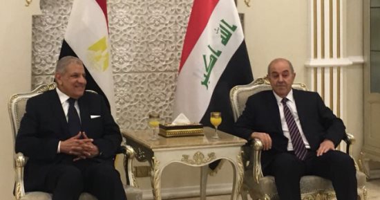 صور.. محلب يبحث مع نائب رئيس الجمهورية العراقية سبل تعزيز العلاقات بين البلدين