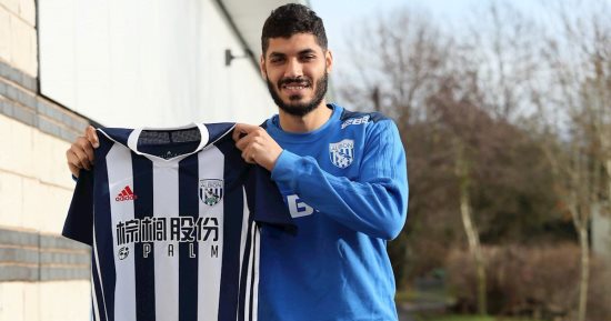 وست بروميتش يبرز مشاركة على جبر فى هزيمة المنتخب المصرى أمام اليونان