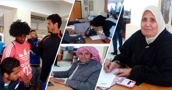 ملحمة شعبية فى حب الوطن.. محافظات مصر تختتم ماراثون توثيق توكيلات انتخابات الرئاسة.. إقبال كبير من الأهالى فى الساعات الأخيرة على مكاتب الشهر العقارى.. والحصيلة تتجاوز مليونا و143 ألف تأييد لدعم 12 اسما.. صور