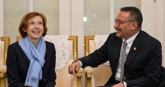 صور.. وزيرة دفاع فرنسا تصل كوالالمبور وتلتقى بنظيرها الماليزى