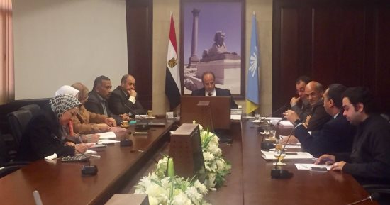 محافظ الإسكندرية يبحث آلية سداد المديونيات السابقة لنقابة المهندسين