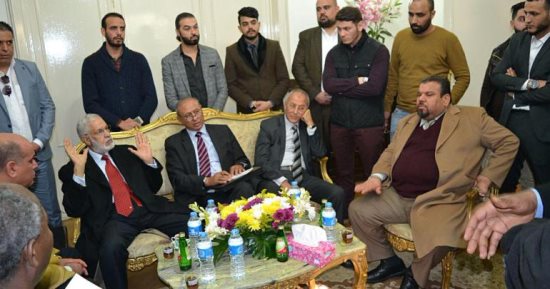 وزير خارجية حكومة الوفاق الليبية يستلم مقر السفارة فى حى الزمالك