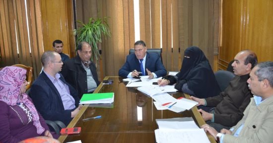 السكرتير المساعد للإسماعيلية يستكمل إجراءات تنفيذ مشروع مجمع الورش الحرفية