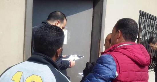 زحام فى الجبلاية قبل لحظات من غلق باب القيد