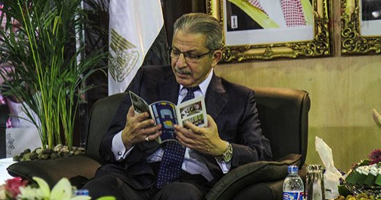 قطان يشكر الحاضرين بحفل وداعه فى السفارة السعودية: يعكس رصيدى لدى المصريين