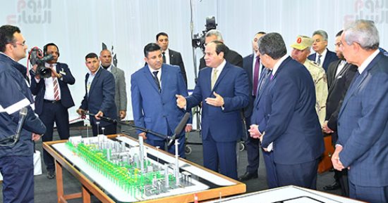السيسى: سأطلب من المصريين تفويضا لمواجهة الأشرار إذا لزم الأمر (صور)