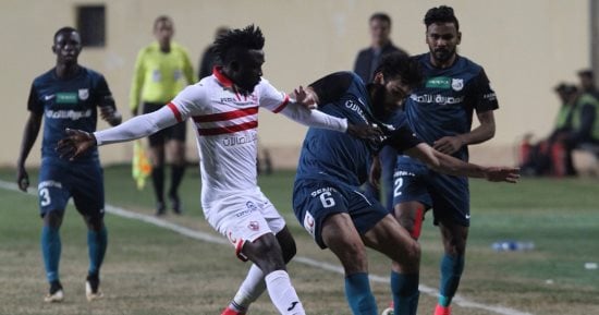 الزمالك يفشل فى اختراق شباك إنبى بعد مرور 30 دقيقة