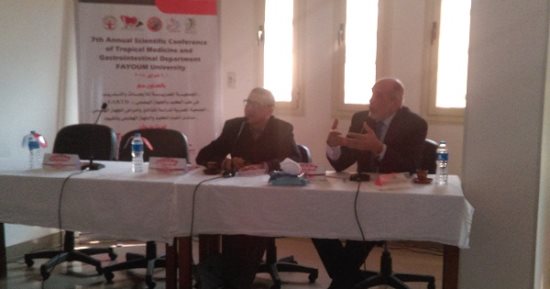 صور..المؤتمر السنوى السابع للأمراض المتوطنة والكبد بطب الفيوم