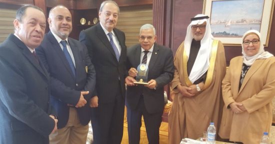 النائب العام يناقش ظاهرة التعدى على الملكية الفكرية مع رئيس اتحاد الناشرين العرب