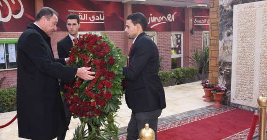 صور.. الأهلي يحيى ذكرى 72 من جماهيره