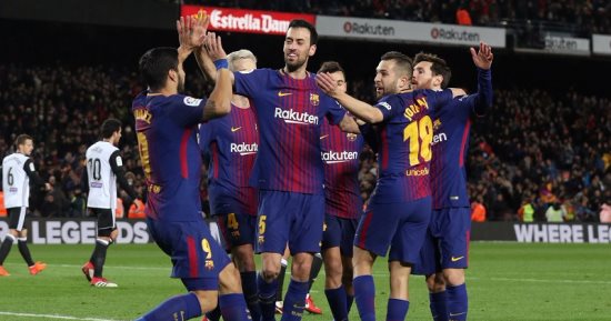 برشلونة بدون ديمبلى وفيرمايلين وجوميز أمام إسبانيول فى الدورى الإسبانى