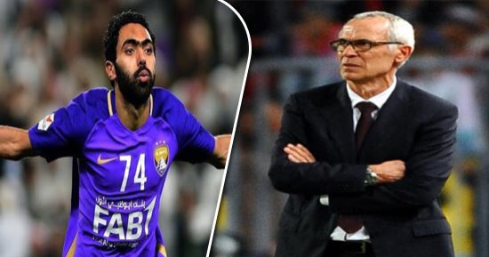 حسين الشحات يغازل كوبر قبل كأس العالم بـ"هاتريك".. النجم المصرى يقود العين لاستعادة صدارة الدورى الإماراتى فى ليلة اكتساح عجمان بسباعية.. الجماهير تختار "الفرعون" رجل المباراة وتطالب إدارة "الزعيم" بضمه نهائيا