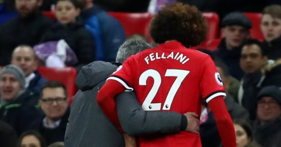 مانشستر يونايتد يكشف مدة غياب مروان فيلاينى عن الملاعب