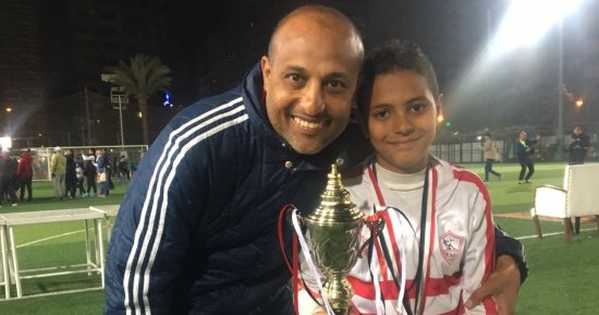  "بن الوز عوام" فى براعم الزمالك 2008 